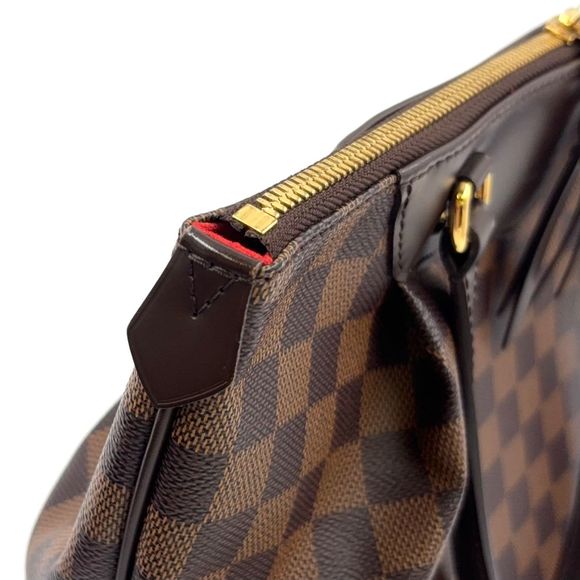 Louis Vuitton Westminster PM Damier Ebène Damier Ebène Leather X PVC Brown Tote - Picture 8 of 14